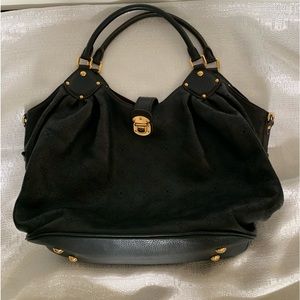 Louis Vuitton Black & Gold Bag